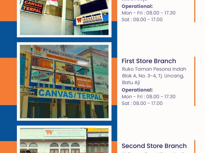 PT Wang Canvas Indonesia | Tarpaulin & Safety Supplier